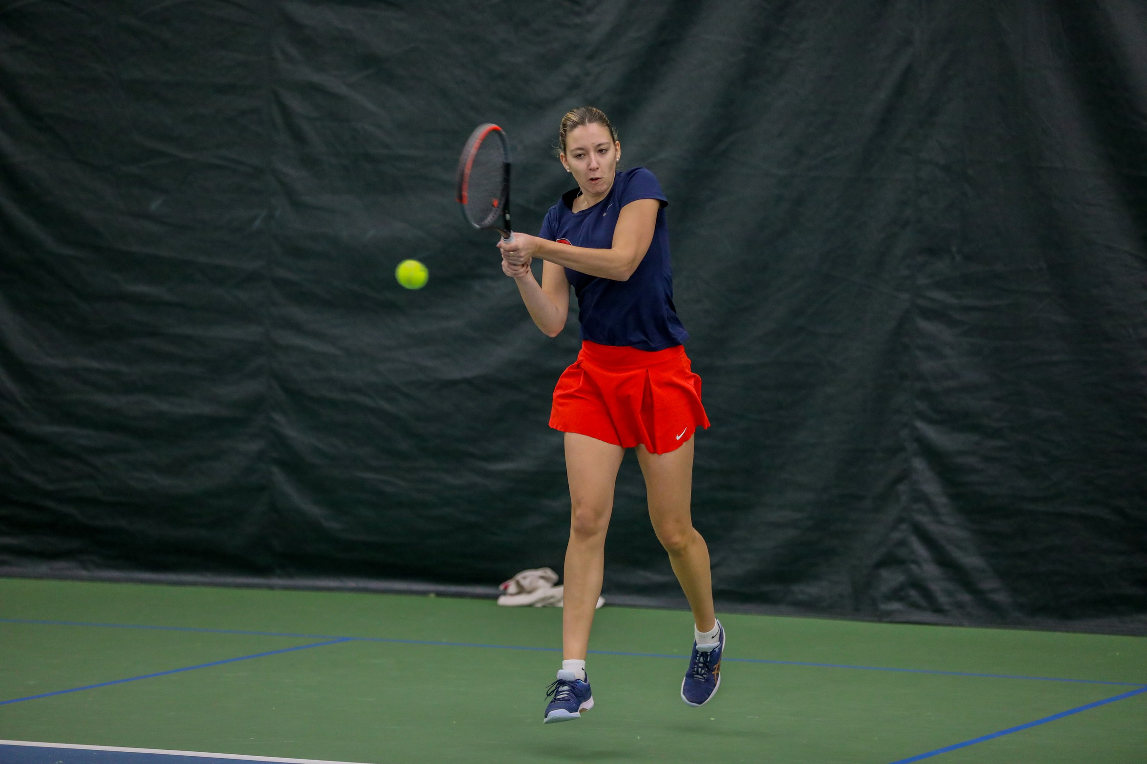 Tennis Falls in Tight Battle with NCAT